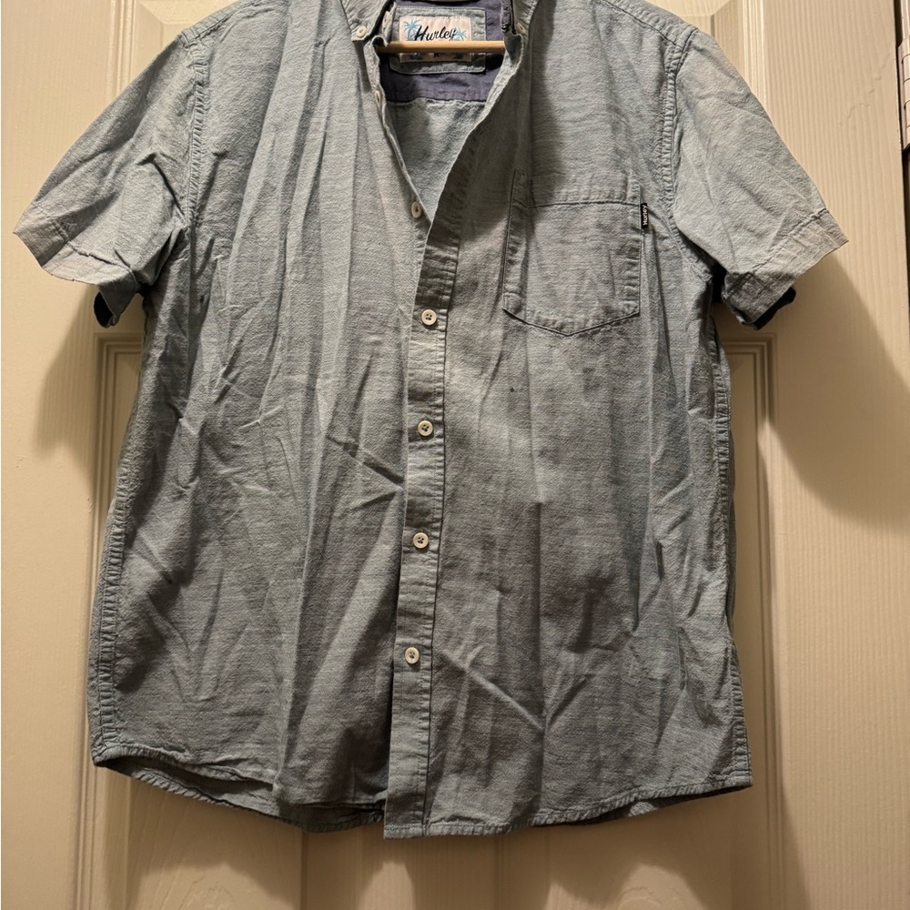 Men's Hurley Linen Button Down
